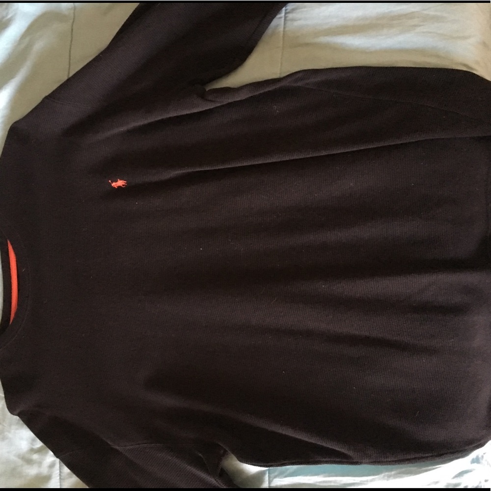 Polo sleep wear black and red